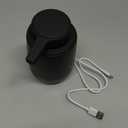 Automatic Soap Dispenser Liquid for Kitchen: 9 OZ Touchless Plastic Black Modern Auto Soap Dispenser for Bathroom - Hand Dish Lotion Home Countertop Kids - Family Couple Gift