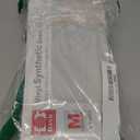 Vinyl Exam Glove Latex Free Powder Free Medical Disposable Gloves VGPF3002 Box of 100 (Clear, Medium)