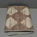 Lahome Machine Washable Long Bathroom Rugs Runner, 2x5 Non Slip Entryway Rugs Indoor Kitchen Runner Rug, Moroccan Trellis Non Skid Laundry Room Carpet Runners for Bedside Entrance Living Room, Beige