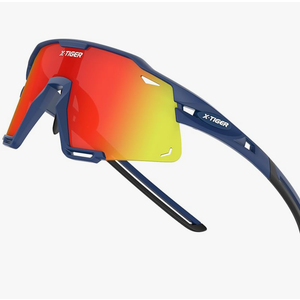 X-TIGER Polarized Kids Sunglasses Youth Baseball Sunglasses UV400 Boys Girls Sports Sun Glasses for Softball Cycling Scooter