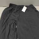 ATHMILE Womens Wide Leg Sweatpants High Waisted Baggy Pants Fashion Teen Girl Drawstring Athletic Joggers (Black, L)