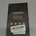 TOBOVON Magnetic for iPhone 17 Pro Max Case with Ring Stand, Fits MagSafe, with Built-in Camera Lens Protector, Slim Electroplated Shockproof Phone Cover, Silver