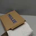 MIULEE Natural White Linen Curtains 84 Inch Long for Bedroom Living Room, Soft Thick Linen Textured Window Drapes Semi Sheer Light Filtering Rod Pocket Back Tab Neutral Farmhouse Cream Ivory 2 Panels