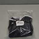 HEYTALALA Tankini Swimsuits with Skirt - Two Piece Tummy Control Bathing Suit Wrap Swimwear 2025 Color Block Swimdress (Medium, Black)