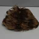 Kaneles Mens Short Brown Wig Synthetic Replacement Costume Halloween Natural Hair Wigs