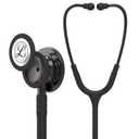 3M Littmann Classic III Monitoring Stethoscope, 5811, More Than 2X as Loud, Weighs Less, Stainless Steel Smoke-Finish Chestpiece, 27" Black Tube, Smoke Stem, and Headset