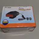 Car Heater,12V 200W Portable Car Heater 360°Rotation 2 in 1 Heating & Cooling Fan Windshield Demisting Defroster Plug Into Cigarette Lighter for All Cars（red）