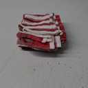 DII Assorted Pattern, Kitchen Collection, Dishtowels & Dishcloth, Garnet, 5 Piece