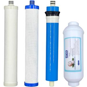 Culligan AquaCleer AC-30 Reverse Osmosis System Compatible Replacement Cartridge, Filter, and Membrane - 4 Set