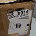 Shintenchi Over the Toilet Storage Cabinet, Bathroom Shelf Organizer with Anti-Tip Device Small Freestanding Space Saver with Adjustable ShelfWhite (Wood Door)