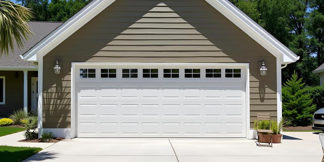 32 Sheets 2 Car Garage Kits Household Easy Installation Magnetic Panels Fake Windows Hardware Decorative (Size 6.14" x 4")