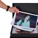 HG Art Concepts Eternity Archival Clamshell Photo Storage Box, Black - 20"x24" - For Storing Artwork, Photos & Documents, Deluxe Acid-Free, Sturdy & Lined With Archive-Quality Paper