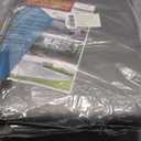 Tarp Cover 10X10 Silver/Black 2-Pack Extremely Heavy Duty 20 Mil Thick Material, Waterproof, Great for Tarpaulin Canopy Tent, Boat, RV Or Pool Cover (10X10)