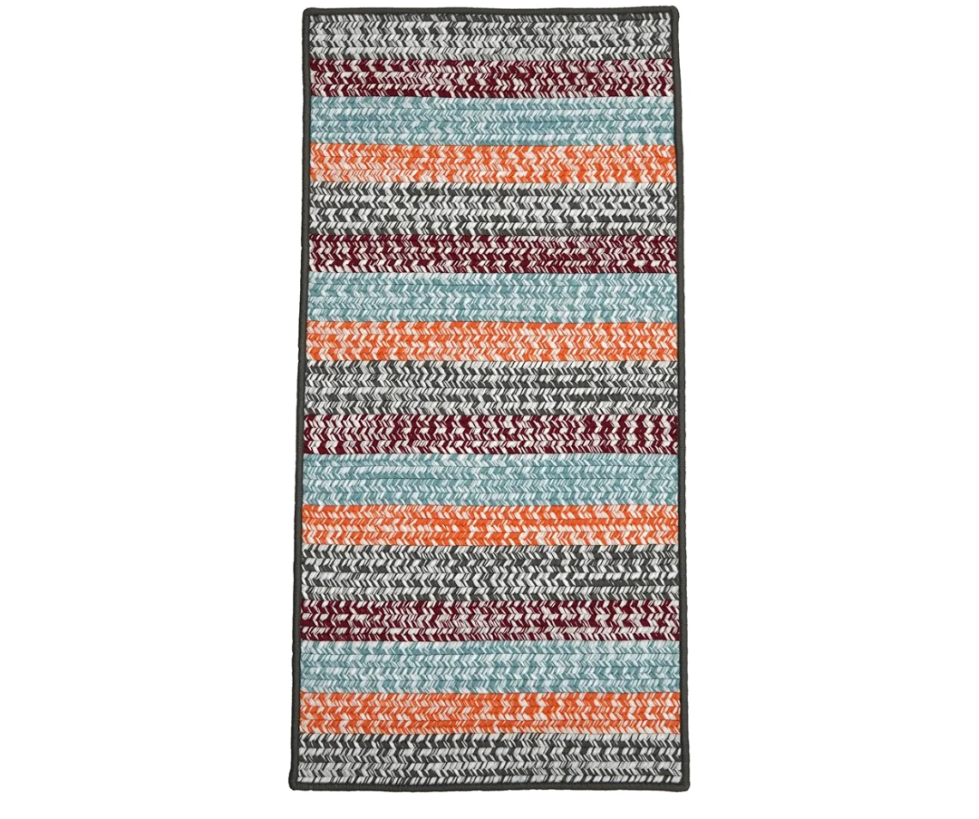 Colonial Mills Amelia Tweed Stripe Runner - Sunset 30" x8'