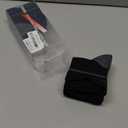 Plantar Fasciitis Sock (6 Pairs) for Men and Women, Compression Foot Sleeves with Arch and Ankle Support (Black, Medium)