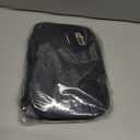 GORILLA GRIP Insulated Lunch Box Bag for Women Men, Large Leakproof Reusable Soft Cooler Bags, Multiple Compartments, Mesh Pockets, Adjustable Strap, Food Tote Keeps Drinks Cold, 8L, 10x9, Black