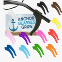 Kids Glasses Ear Grips 12 Pack - Anti-Slip Eyeglass Ear Hooks for Children and Adults - Silicone Glasses Holder Grippers - Kids Non-Slip Eyeglasses Grip - Multicolored Eyewear Accessories