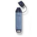 LifeStraw Peak Series  Solo Personal Water Filter for Hiking, Camping, Travel, Survival and Emergency preparedness. Removes Bacteria, parasites and microplastics. (Mountain Blue)