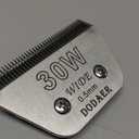 30W Detachable Dog Grooming Wide Blades,Compatible with Andis,Oster A5,Wahl KM10 Series Clippers,Cut Length 1/50(0.5mm)