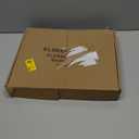 ELSKER&HOME 8 Pack Shelf Brackets 12 Inch, Floating Shelf Bracket for Wood, Black Metal L Bracket for Shelves Support, Wall Mount Corner Brace