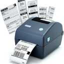 iDPRT Industrial High-Speed Thermal Printer - 6IPS, 203 DPI, for Large Warehouses & Logistics, USB/Ethernet, Supports 4.25" Wide Labels, Perfect for Barcode Shipping & Receipts