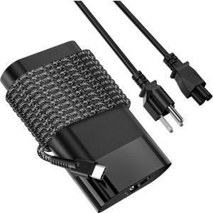 New Slim 65W USB C Laptop Charger Compatible with HP Laptop Charger Spectre x360, EliteBook, Envy, Pavilion, Chromebook, Elite x2, Zbook AC Adapter Power Cord