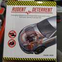 Tirgo 2PCS Car Rodent Repeller Under Hood, Ultrasonic Plug-in Mouse Repellent with Strobe Light, Battery Powered Keep Mice Out of Cars Engines, Indoor, Outdoor, Garage, Hoom (Cat)