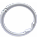 Clipa Bag Hanger - The Ring That Opens Into a Hook, Closes Automatically | Hangs Almost Anywhere in Just 1/2" of Space | Holds 33 lbs Yet Weighs Only 1.6 oz | 8 Styles 