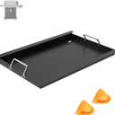 Griddle Insert for Ninja FlexFlame PG300 Series, Full Size Carbon Steel Griddle Insert Grill Parts for Ninja Flex Flame Replacement Parts for XSKFULGRIDLE