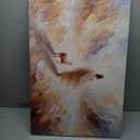 Jesus leaves the 99 sheep Canvas Wall Art Christian Jesus God Savior Wall Decor Picture Lamb Lost Sheep Poster Print Painting for Living Room Bedroom Church Decoration Ready to Hang, Size: 24"L x 16"W-Canvas