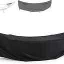 SUNCREAT Hammock Cover, Water-Resistant Polyester Hammock Stand Cover for 14ft Arc Stand, Black