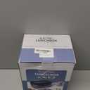 Electric Lunch Box Food Heater, New 100W Portable Food Warmer, Heated Lunch Box for Adults Car/Home with 1.8L Removable Stainless Steel Container, Christmas White Elephant Gifts, 12V/24V/110V/220V (Dark Blue)