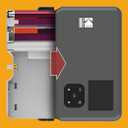 2 x KODAK Mini 2 Retro 2x3 Portable Photo Printer, 8 Sheets, Bluetooth Smartphone Printer for iPhone & Android, Instant Color Prints, 4PASS Dye Sublimation, Yellow