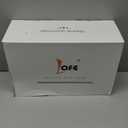 LOFE Organic Buckwheat Pillow for Sleeping with Organic Cotton Pillowcase - 14''x20'' Adjustable Pillow, Breathable for Cool Sleep, Cervical Support for Back and Side Sleepers(Tartary Buckwheat Hulls) (Off White(pure))