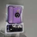 Kids Camera Instant Print, Christmas Birthday Gifts for Girls and Boys, 1080P HD Video Digital Kids Camera with 32G Card, Toddler Camera for 3-12 Years Old, Purple