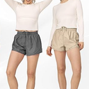 Ultra Performance Women's Running Shorts 2-Pack Athletic Workout Gym Shorts for Women, with Brief Liner XL