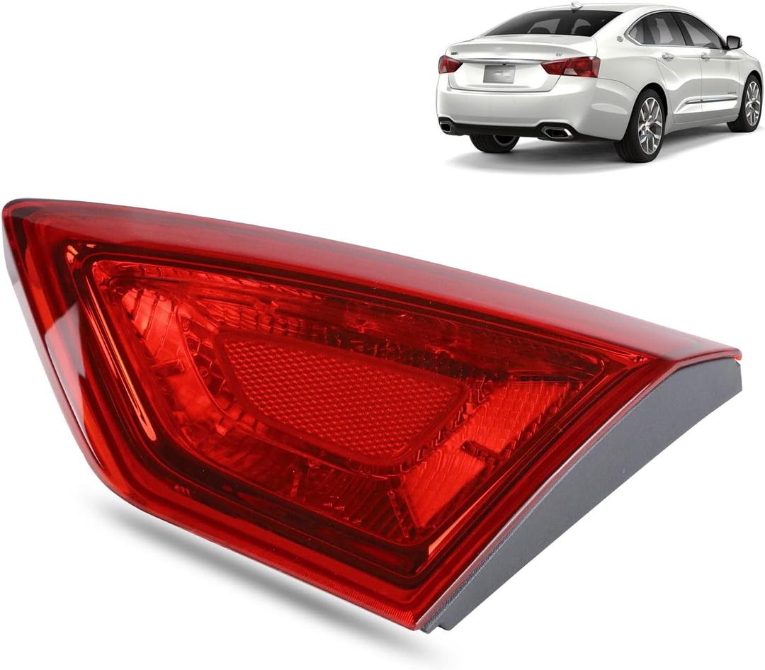 Tail Lights Compatible With 2014-2020 Chevrolet Impala Inner Rear Light Taillights Right and Passenger Side Replace:84043112