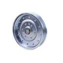 AIVWUMOT Flat Idler Pulley 5021976 Compatible with Ferris Anapper Pro 5600184 5102831 5600184 21976 1/2" OD 6-3/4"