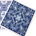 6 PCS Swedish Dishcloths for Kitchen, Reusable Paper Towels Washing Dishes Absorbent Fast Drying No Odor for Cleaning Home KitchenLife Art Patterns (Blue Art)