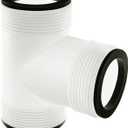 Boltigen 1.5 inch Pool Pump Hose T Connector, Swimming Pool Hose T Splitter Adapter, 3 Way Pool Split Hose Extender for Above Ground Pool Hose and Filter Pumps