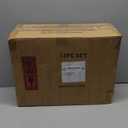 GBHOME Ceramic Dinnerware Sets for 4, 12 Pieces Stoneware Plates and Bowls Sets, Scratch Resistant Dishes, Dishwasher & Microwave Safe, Reactive Glaze-Gravel