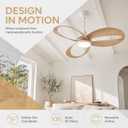 42 Inch Ceiling Fan with Light | Modern Low Profile Flush Mount | Quiet DC Motor, 6-Speed Reversible, 3CCT Dimmable LED, Remote Control – Ideal for Bedroom, Living Room, Kitchen