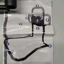 Height Adjustable Bed Rail for Elderly Adults, Adjustable Bed Assist Rail with Nonslip Grip, Folding Table & Storage Bag, Bed Assist Bar for Seniors, Post-Op & Pregnant Users, Fits Most Bed Sizes