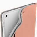 DTTO for iPad Mini 1 2 3 Case, Premium Leather Folio Stand Cover Case with Multi-Angle Viewing and Auto Wake-Sleep Function, Front Pocket for iPad Mini 1/Mini 2/Mini 3 - Rose Gold