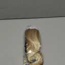 Clip on Ponytails for Women - 14 Inch Curly Ponytail Extension, Wavy Pony Tails Hair Extensions, Synthetic Hair Extensions Ponytail, Clip in Ponytail (Color: Medium Blonde With Bleach Blonde Ends)