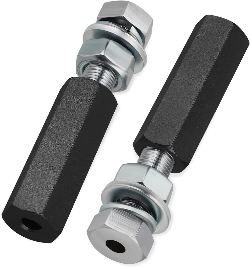 M MATI 2Pcs Quick Release Flag Pole Holder Black Hold 1/4'' Flag Poles for ATV UTV Motorcycle Dirt Bike All Year