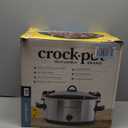 Crock-Pot SCCPVL600S Cook' N Carry 6-Quart Oval Manual Portable Slow Cooker, Silver