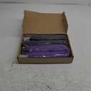 Yahenda 4 Pack Windproof Travel Umbrellas Bulk Automatic Open and Close Umbrella Folding Rain Umbrella for Men Women (Purple, Black)