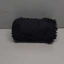 OLANLY Dog Door Mat for Muddy Paws 30x20, Absorbs Moisture and Dirt, Absorbent Non-Slip Washable Doormat, Quick Dry Chenille Mud Mat for Dogs, Entry Indoor Entryway Carpet for Inside Floor, Black