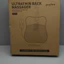 Back Massager, Rolling Up and Down Back Massager with Heat, Back Massage 4D Kneading for Pain Relief Deep Tissue, Ultrathin Shoulder Massager Gift for Women Men Parents Christmas (Black)